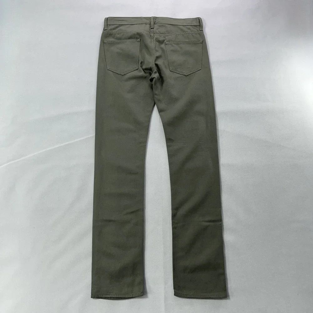 John Elliott‎ Pants Men 30 Green (measure 33x34) Button Fly 100% Cotton USA